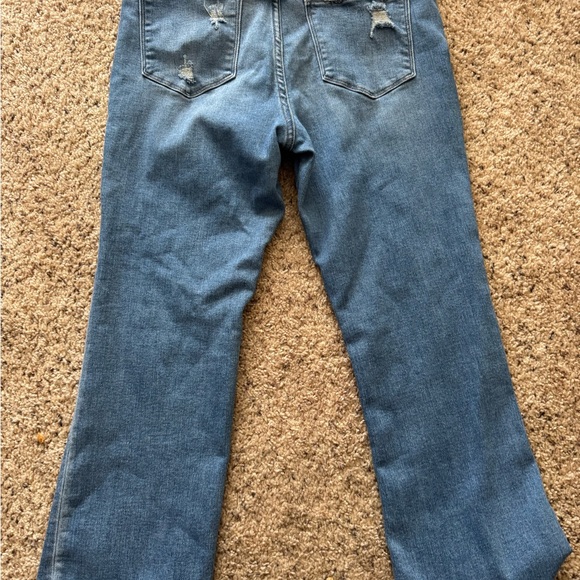 Flying Monkey Distressed High Rise Crop - sz 30 - Picture 2 of 4
